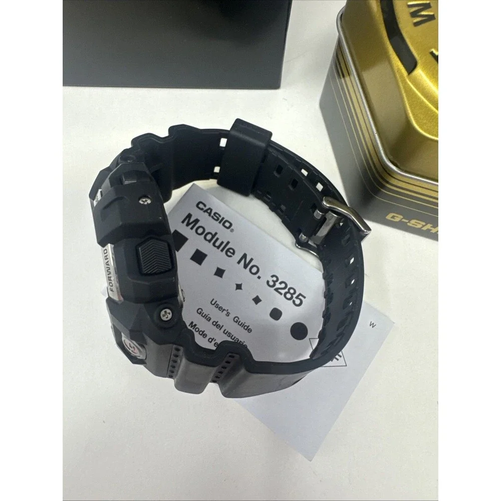 CASIO G-SHOCK 3285 Wristwatch G8900S Black w/ silver details NEW IN BOX papers